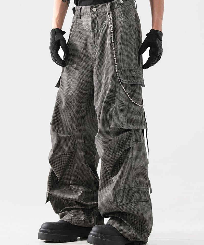 WIDE LEG CARGO PANTS /2color | Urban Edge