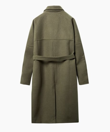 WOOL-LIKE CHESTER COAT /4color