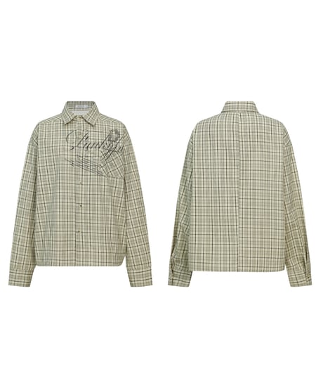 GLITCHCORE CHECK SHIRT