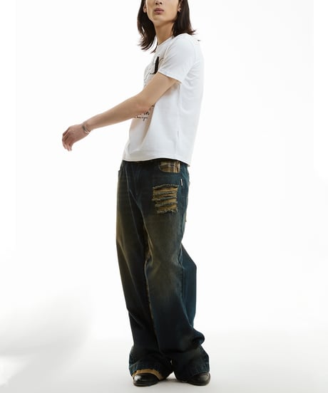 PATCHWORK VINTAGE JEANS