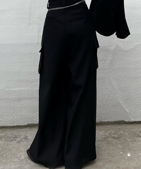 METRO DRAPE WIDE PANTS /2color