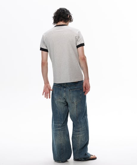 VINTAGECROSS RINGER TEE /3color