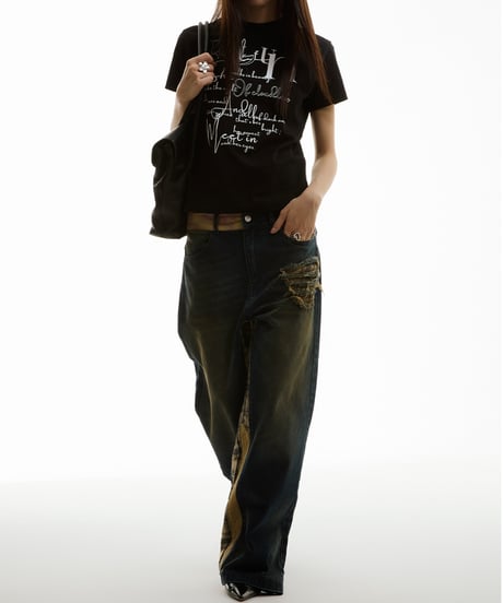 PATCHWORK VINTAGE JEANS