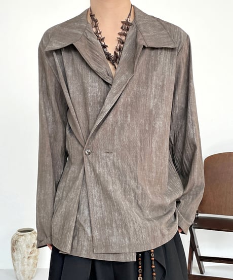 MODERN DRAPE JACKET /3color