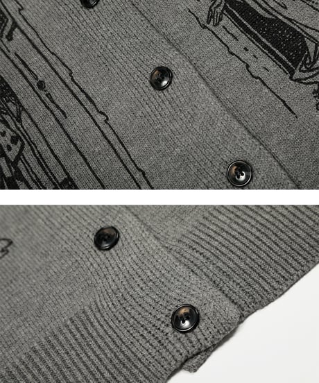 VINTAGEFRAME KNIT CARDIGAN