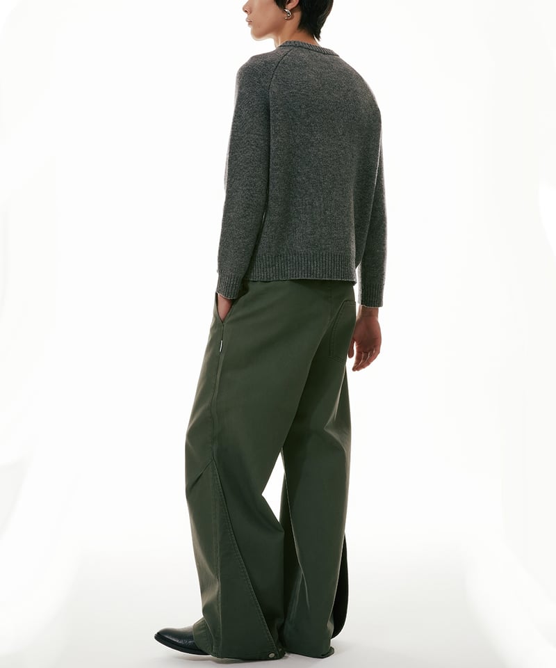 WIDE STRAIGHT WORK PANTS /2color | Urban Edge