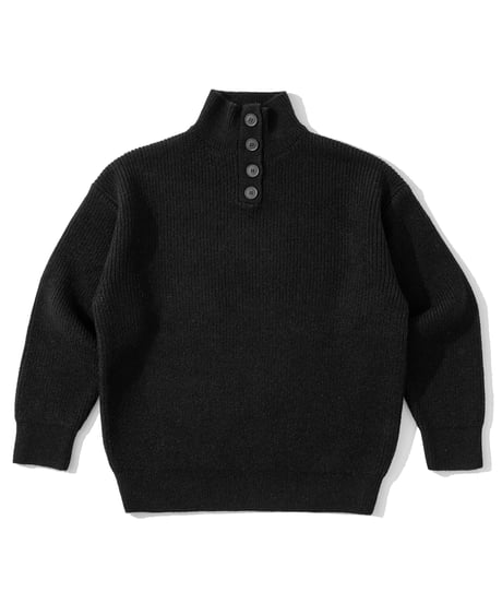 HALF BUTTON LOOSE TURTLE /3color