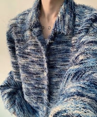 MOHAIR-LIKE SPRING SHIRT JACKET