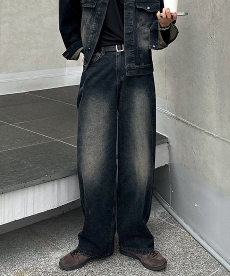 VINTAGEFADE LOOSE STRAIGHT DENIM