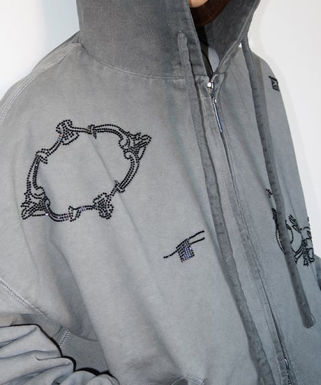 ORNAVINTAGE W-ZIP HOODIE