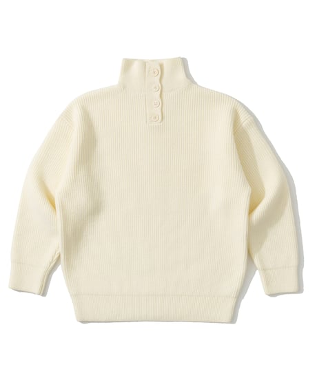 HALF BUTTON LOOSE TURTLE /3color
