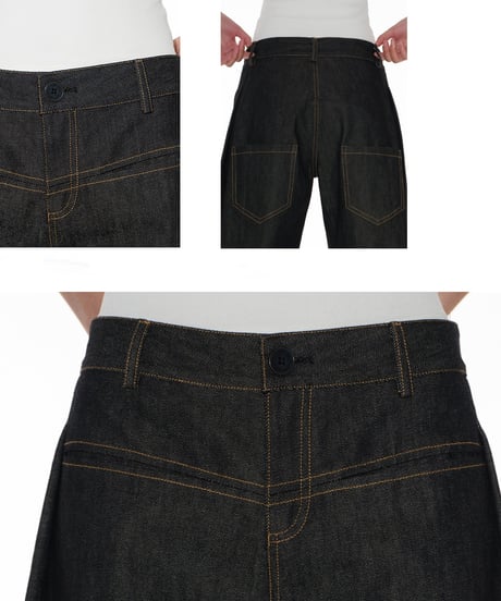 RAWLINE WIDE DENIM