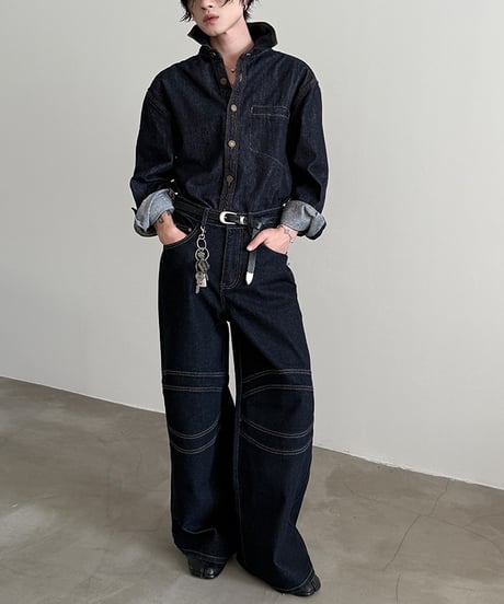 WASHD DENIM SHIRT JACKET