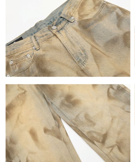 MARBLEDUST LOOSE DENIM
