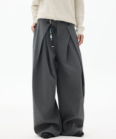 URBANPLEAT WIDE PANTS /2color