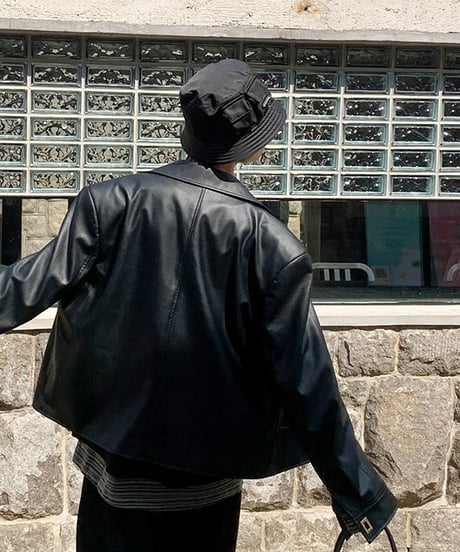 LUXLOCK FAUX LEATHER JACKET