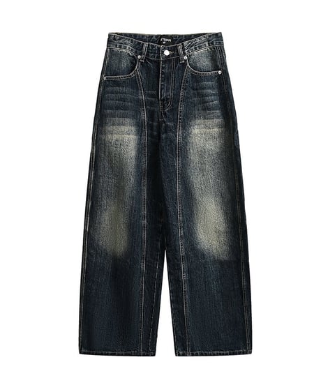 DROPLINE FADE LOOSE DENIM /3color