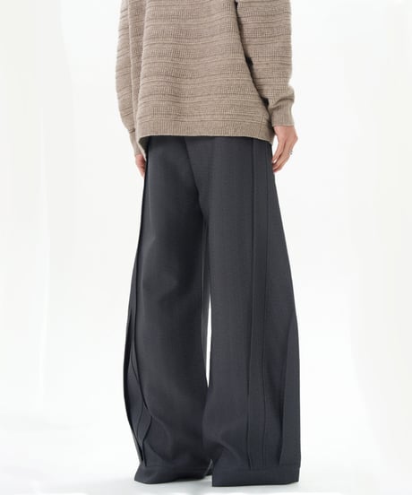 LUXDRAPE SEAM PANTS /2color