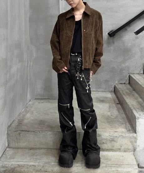 URBANSUEDE SHORT JACKET /2color