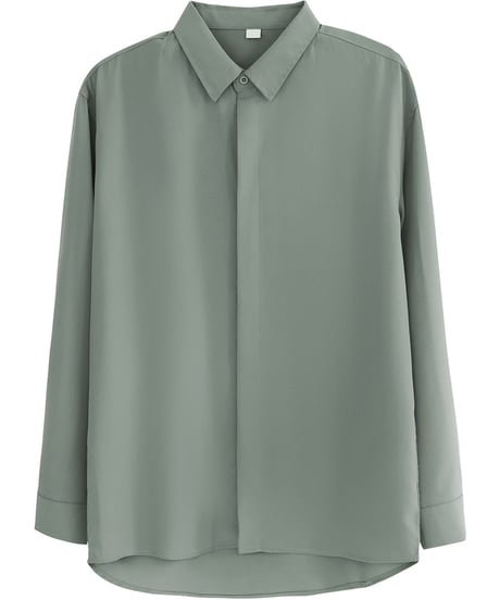 HIGH-END LOOSE DRAPE SHIRT /3color