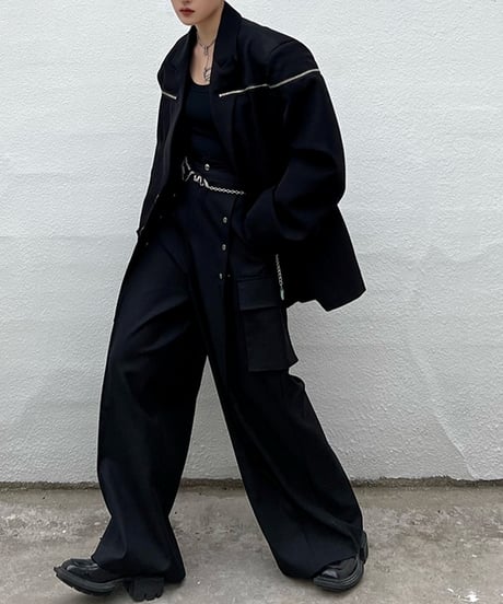 METRO DRAPE WIDE PANTS /2color