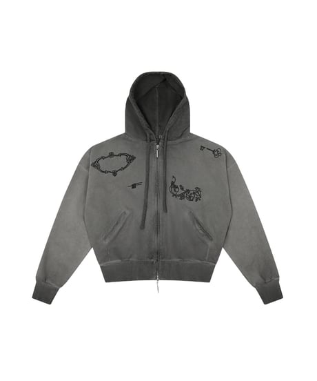 ORNAVINTAGE W-ZIP HOODIE