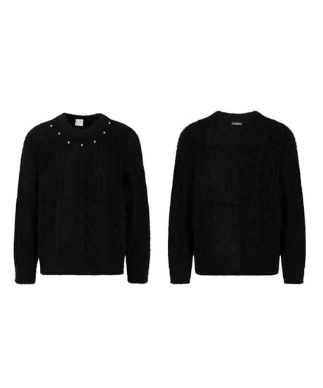NOBLESTUD CABLE KNIT /2color