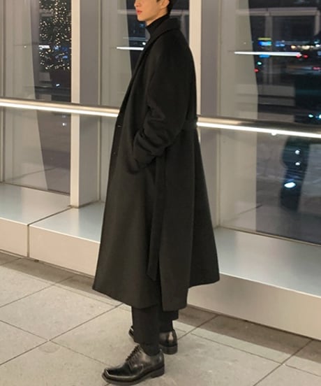 WOOL-LIKE BASIC COAT /2color