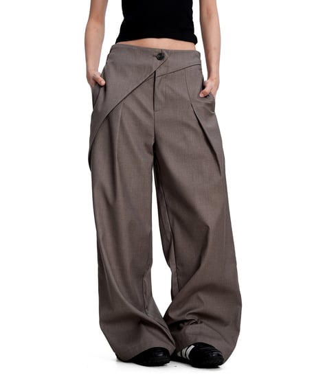 NOIRFLOW WIDE PANTS /2color
