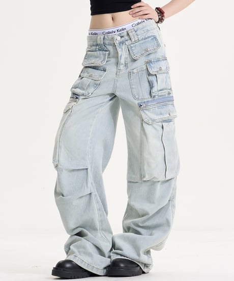 RUGGEDGE CARGO DENIM /2color