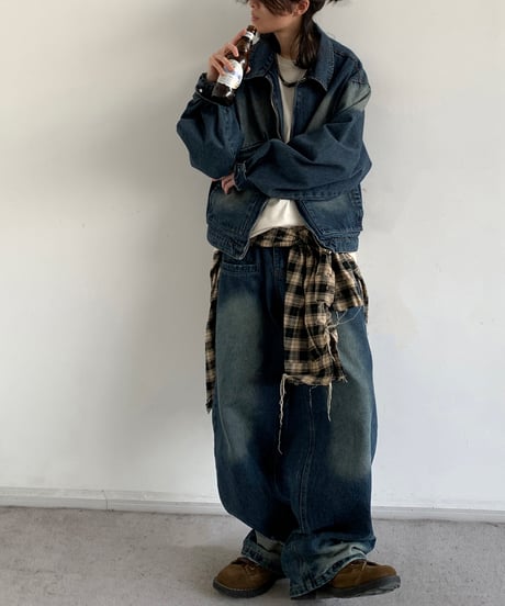 VINTAGE LOOSE STRAIGHT DENIM