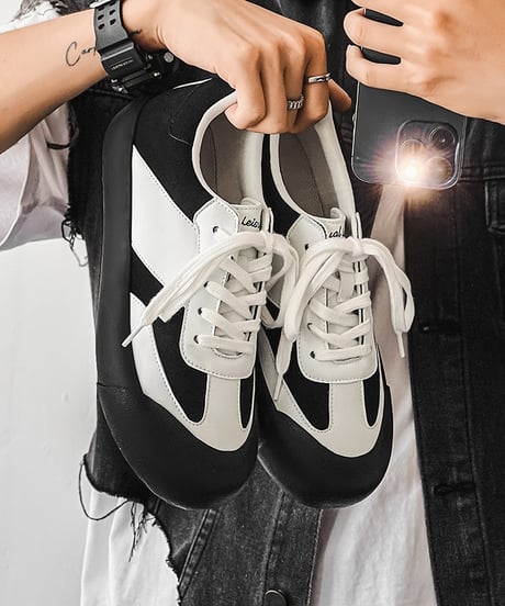THICK-SOLED FLUFFY SNEAKERS /3color