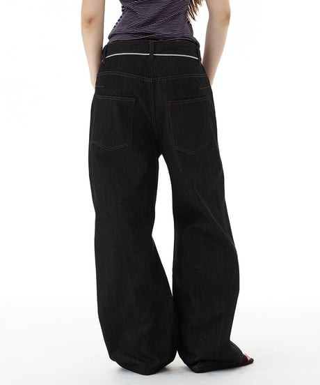 DIAGONALVAULT LOOSE DENIM