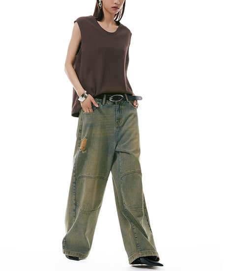 GRUNGE LOOSE FIT JEANS