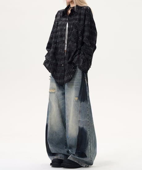 SMOKEDRAW WIDE DENIM