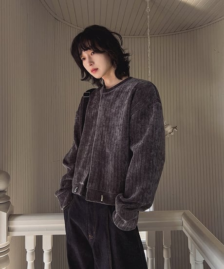 VELVET NOIR SHORT JACKET /2color
