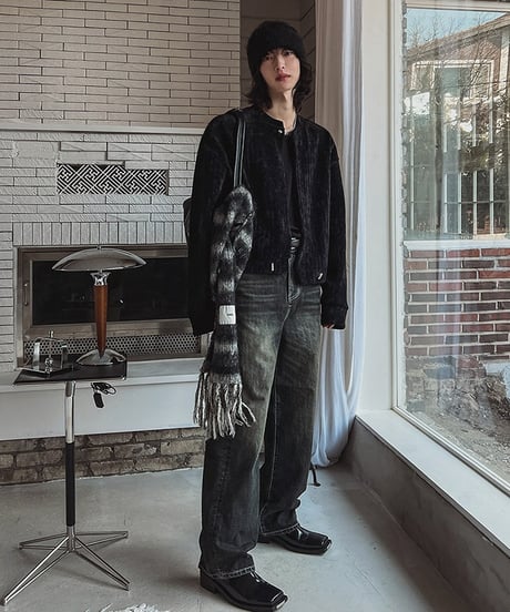VELVET NOIR SHORT JACKET /2color