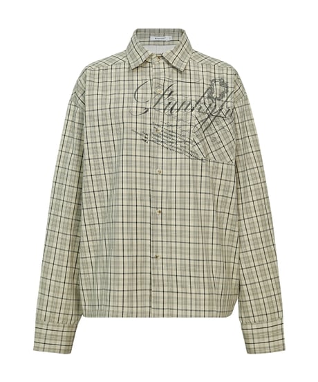 GLITCHCORE CHECK SHIRT