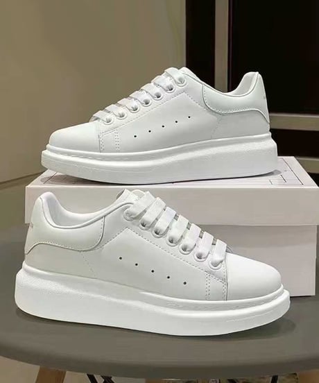 THICK-SOLED COLLEGE SNEAKERS /7color