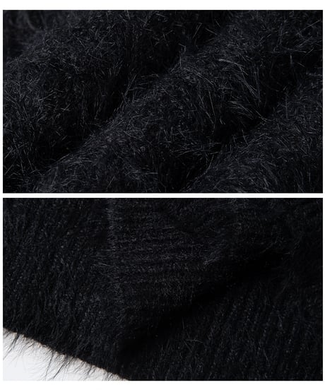 NOBLESTUD CABLE KNIT /2color