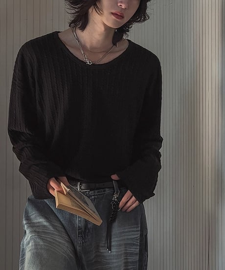 RIBTWIST LONG TEE