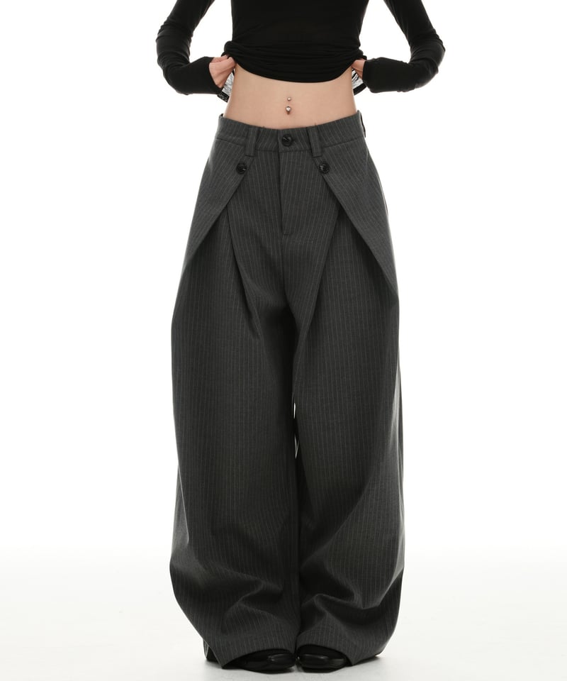 【Urban Edge】URBANPLEAT WIDE PANTS URBANPLEAT WIDE PANTS /2color | Urban Edge