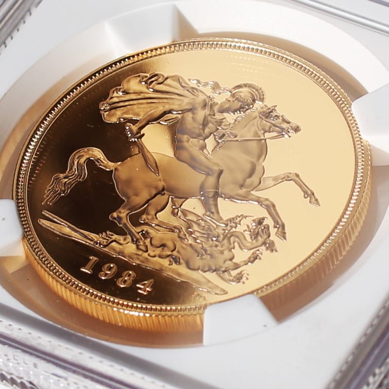 ◇最終年度◇1984年『UNITED KINGDOM 1984 GOLD PROOF COLL