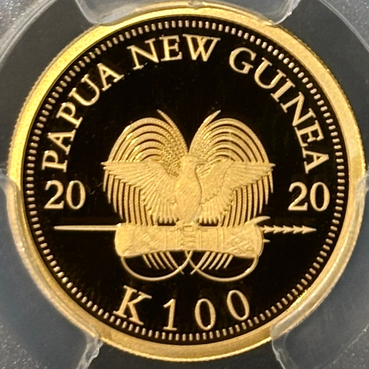 限定400枚】2020年 パプアニューギニア 100キナ金貨 PR70DCAM 極楽鳥 |