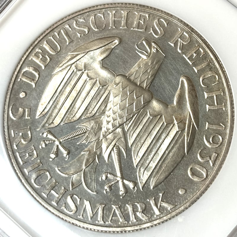 ⊞ドイツ軍＊１９３５年＊５マルク銀貨＊ミントマークＡ（実物） ⊞ドイツ軍＊1935年＊5マルク銀貨＊ミントマークA（実物）