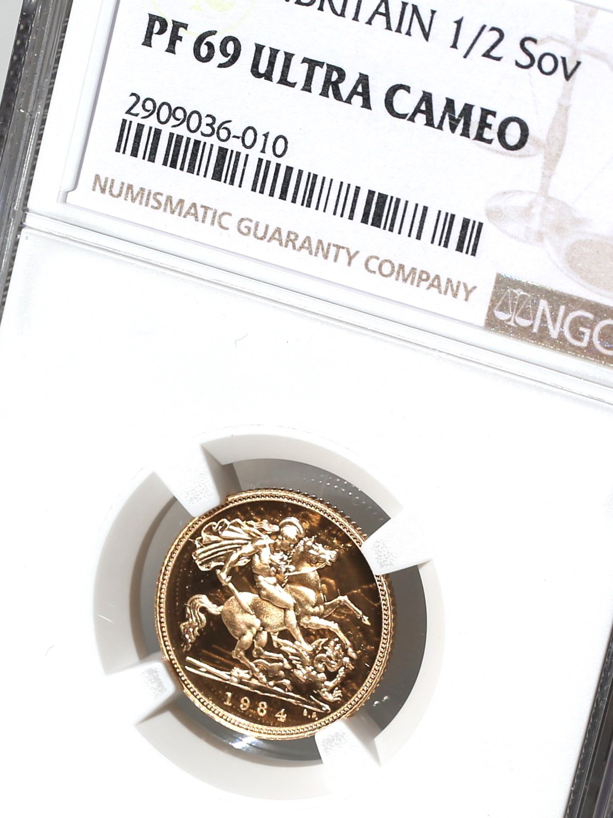 ◇最終年度◇1984年『UNITED KINGDOM 1984 GOLD PROOF COLL