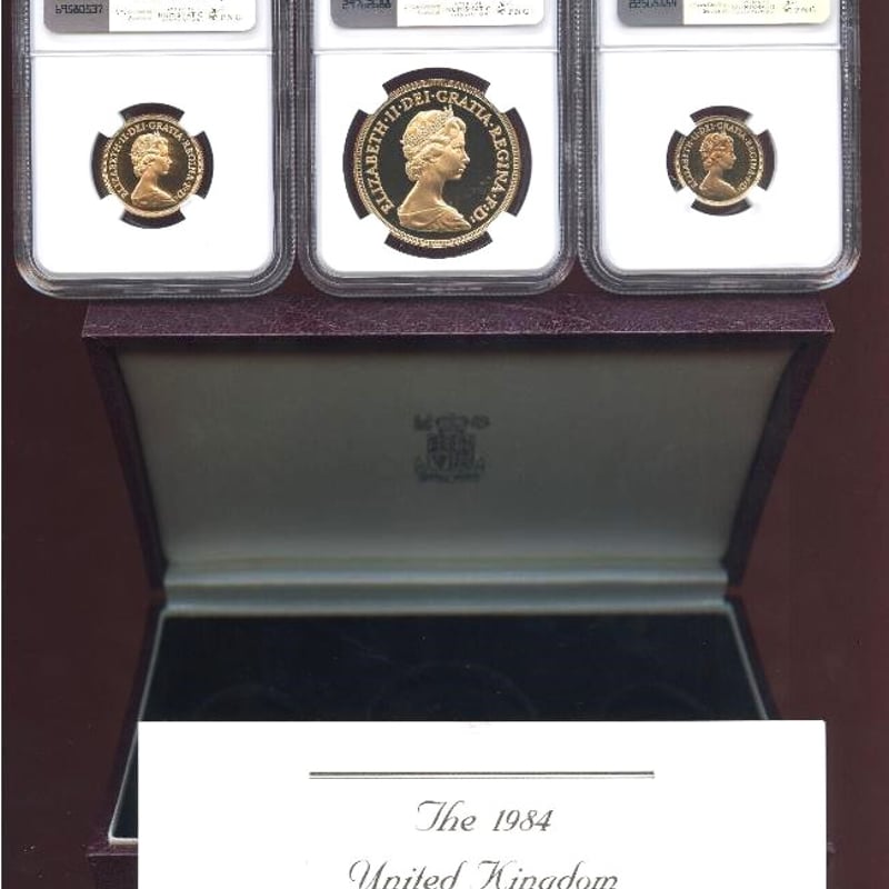 ◇最終年度◇1984年『UNITED KINGDOM 1984 GOLD PROOF COLL