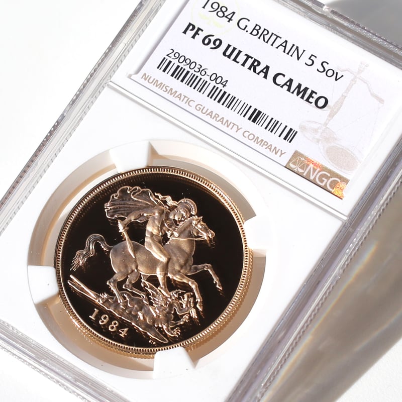◇最終年度◇1984年『UNITED KINGDOM 1984 GOLD PROOF COLL