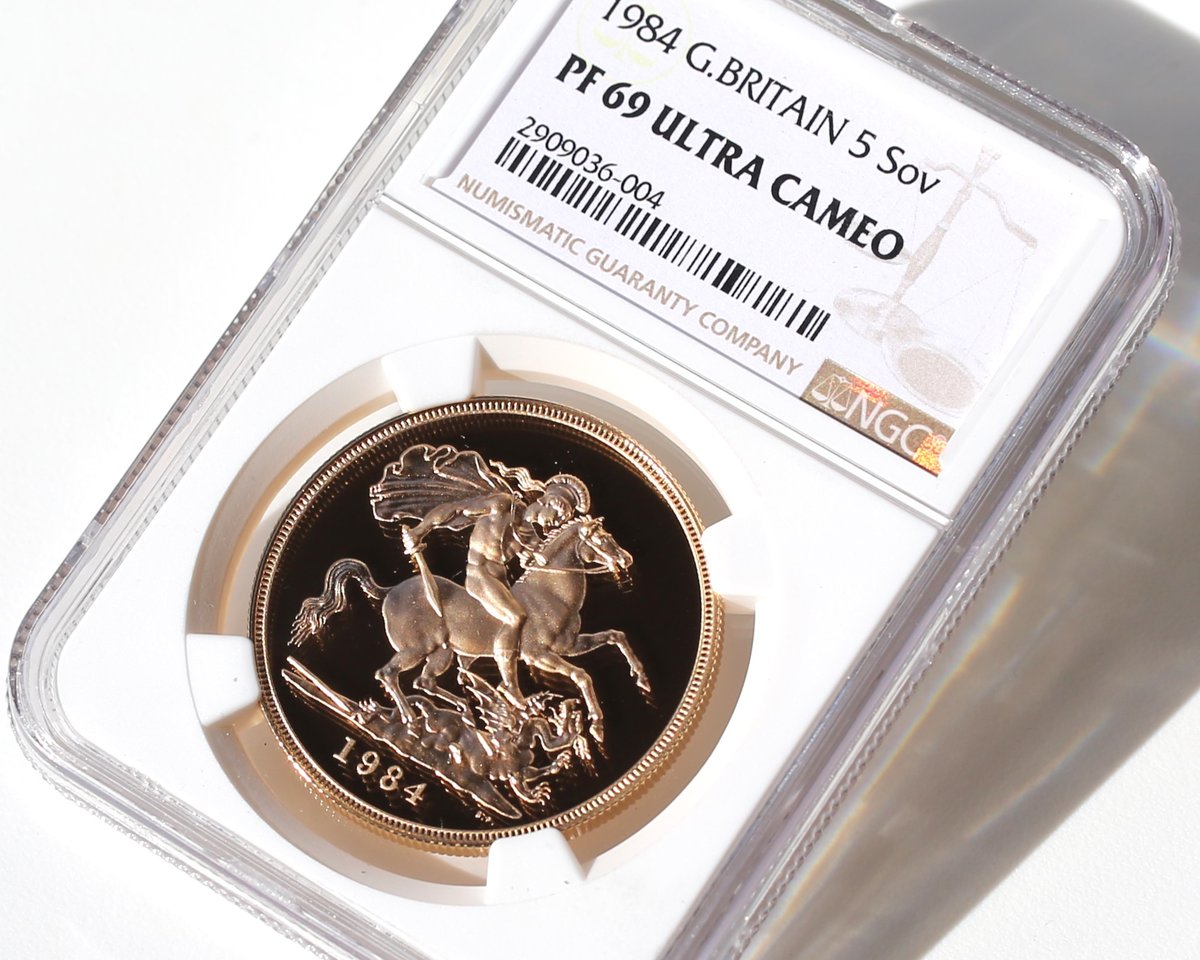 ◇最終年度◇1984年『UNITED KINGDOM 1984 GOLD PROOF COLL