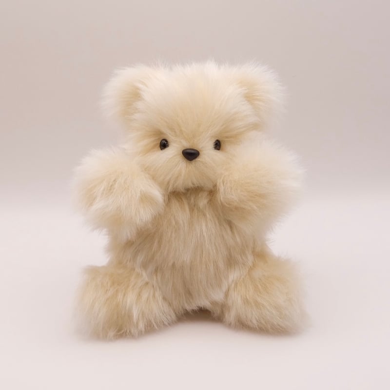 ベージュのクマ ぬいぐるみ ベージュ クマのぬいぐるみ 約60cm - メルカリ